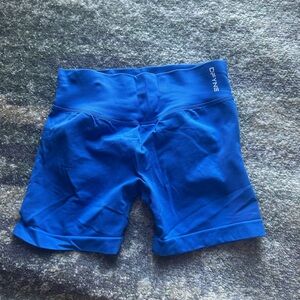 DFYNE Women's Blue Bike Shorts